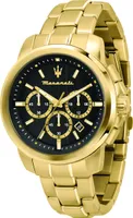 Maserati Successo 44 Mm R8873621013 Uhr Golden  Golden One Size