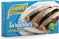 Sardinen in Pflanzenöl - Sardinha em Oleo 120gr. - Frami - Portugal