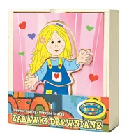 Dřevěné puzzle Dívka. DROMADER