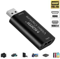 L18C 4K 1080p Game Video Capture Card HDMI zu USB 2.0 Recorder Live Video Stream