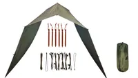Bushmen Easy Tarp 4x4 - zielony