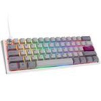 Ducky One 3 Mist Grey Mini Gaming Tastatur, RGB LED - MX-Speed-Silver (US)