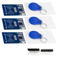 AZ-Delivery Bausätze & Kits RFID Kit RC522 mit Reader, Chip und Card für Raspberry Pi und Co. (13,56MHz), 3x Set
