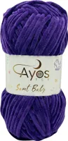 Ayos Samt Baby 16 Lila Chenillegarn Strickgarn Babywolle