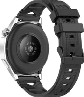 INF Silikónový remienok na hodinky pre Huawei Watch GT5 46mm - 22mm čierna
