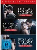 Fifty Shades of Grey - kolekcia 3 filmov [3 DVD] - DVD Box