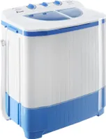 Mini-Waschmaschine 4,5 kg mit Wäscheschleuder 3,5 kg - weiß