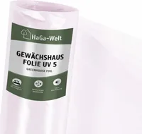 Gewächshausfolie UV5 – die langlebige Folie für Ihr Gewächshaus – 8 Meter