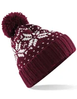 Beechfield Fair Isle Snowstar® Beanie