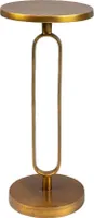 Sandook Beistelltisch Ø23cm Gold