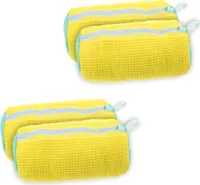 4 Stück schuhwaschbeutel waschmaschine,Sneaker schuhwaschbeutel, Langlebiger und wiederverwendbarer schuhbeutel waschmaschine,10000+Flaum,(39*20cm)