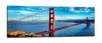 Obraz 120 x 40 cm na plátně San Francisco Golden Gate Bridge5737 - Obrázky / nástěnná malba / umělecký tisk
