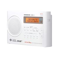Sangean DPR-69 weiss DAB+/UKW-RDS Radio