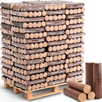 holz4home® Hartholz-Eichenbriketts I Holzbriketts 960 kg auf Palette I Brennholz als Winter Vorrat I Kaminholz Briketts I Ideal für Heizen mit Ofen