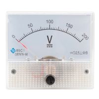 85C1 Zeiger DC Embedded Installation Mess Instrument Analogafel Voltmeter-200V