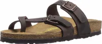 Birkenstock Mayari Natural Leather Oiled Schmale Sandalen EU 38 Mann EU 38