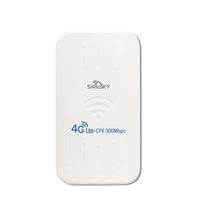 Sailsky XM206 4G Router 300 Mbit / s LTE Outdoor wasserdichter Router CPE Tragbares mobiles WLAN mit SIM-Kartensteckplatz EU-Version