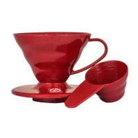 Hario Drip plastová červená V60 01