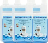 AquinTobs Milchschaumreiniger Milchsystemreiniger 3 Liter blau, universaler Cappuccino-Reiniger für Milchaufschäumer Kaffeevollautomat von Jura Melitta Nivona WMF DeLonghi Miele Krups AEG Milchsysteme