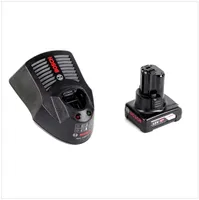 Bosch Starter-Set 12V mit GBA 1x Akku 6,0Ah + Schnellladegerät