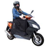 Beinschutz mit Winter-Fleece für Motorroller Roller Regenschutz Wetterschutz Abdeck-Nässeschutz-Plane Beindecke [088]