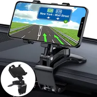 Handyhalter für das Armaturenbrett im Auto mit 360-Grad-Drehung