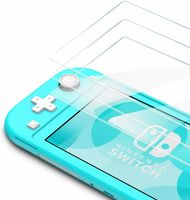 3X Schutzglas Glasfolie für Nintendo Switch Lite Panzerfolie Display Schutz Full 9H