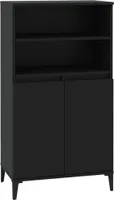 vidaXL Tablica wysoka czarna 60x36x110 cm materiał drewnopochodny