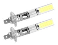 2X H1 LED Weißbirnen Scheinwerfer Kit Nebelscheinwerfer DRL Fernlicht Abblendlicht 6500K