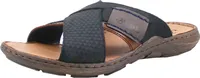 Rieker Herren Schuhe Pantoletten Clogs 22091, Größe:44 EU, Farbe:Blau