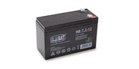 MPL megaBAT MB 7.2-12 UPS baterie olověná baterie VRLA AGM bezúdržbová 12 V 7,2 Ah černá