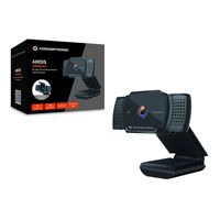Conceptronic Webcam AMDIS 2k Super HD AF-Webcam+Microphon.sw - Webcam