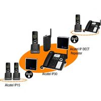 ALCATEL IP30 DECT Desktop Phone schwarz - Voice-Over-IP - Voice-Over-IP, ATL1417211 - Plug-Type C (EU)