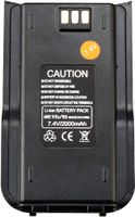 Retevis Li-Ion Akku 2000mAh 7.4V Kompatibel mit Funkgerät Retevis RT3 RT3S DMR Walkie Talkie TYT MD-380 Funkgeräte(1 STK,Schwarz)