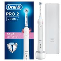 Braun Oral-B Pro 2 - 2500 - Elektrische Zahnbürste + Reisetasche