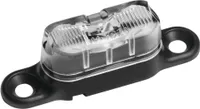 Busch & Müller 53234ASK Lampa tylna Dynamo "Toplight Line small", światło postojowe, 50 mm, czarna/przezroczysta