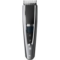 Philips 5000 series Abwaschbarer Haarschneider mit Trim-n-Flow-PRO-Technologie, Schwarz, Silber, 0,5 mm, 2,8 cm, 4,1 cm, Edelstahl, Akku