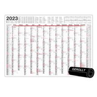 Jahresplaner 2023 Wandkalender XXL größer DIN A1 Urlaubsplaner Wandplaner Planer - wird gerollt geliefert -