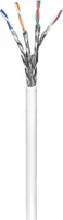 Kabel sieciowy CAT 6, S/FTP (PiMF), biały
