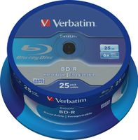 Verbatim Bd-R 25Gb 6X (25) Sp Worm