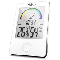 Mebus 11130 Thermo-Hygrometer weiß