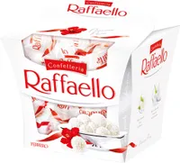 Chrupiące wafelki Raffaello z kokosem i całymi migdałami w środku 150 G