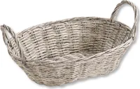 Kesper Brotkorb grau Kunststoff 21 cm x 28 cm x 13 cm