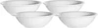 Schüssel - Weiß - Porzellan - Ø 18 cm - 4er Set