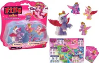 Figurki rodziny Filly Stars 1+3szt 4 gatunki na karcie 18x17cm