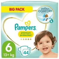 Pampers Premium Protect Big Pack Größe 6  xl 13-18kg, 44er