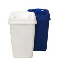  VIGIND Hängender kleiner Mülleimer mit Deckel unter der Spüle  für die Küche, 5 l Kunststoff-Abfallkorb, Lebensmittelabfalleimer,  Küchen-Komposteimer für Arbeitsplatte, Bad/Büro (grün)