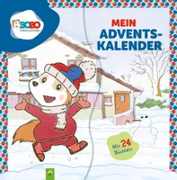 Mein Adventskalender Bobo Siebenschläfer: 24 Mini-Bilderbücher aus stabiler Pappe in großer, wiederverschließbarer Box. Für Kinder ab 3 Jahren