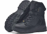 Shoes For Crews DARVER Sicherheitsstiefel wasserdicht, Leder, schwarz, GR. 40