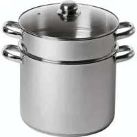 BAUMALU Catering-Couscous-Maker aus Edelstahl – 26 cm